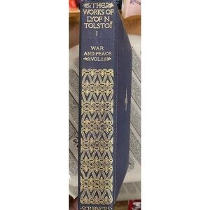 Tolstoy- The Works of Lyof Tolstoi Novels 24-Volume Set Scribners 1899 Hardcover